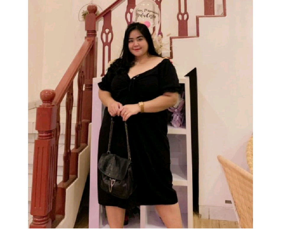 Dress Jumbo Midi, Dress Big Size Casual